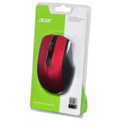 Мышь Acer OMR032 черный/красный