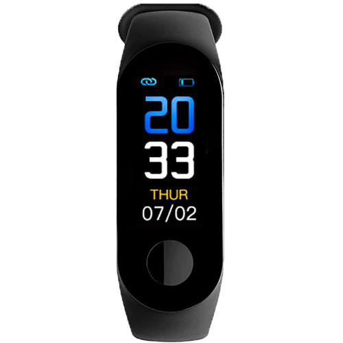 Фитнес-трекер SunWind SB20 TFT черный