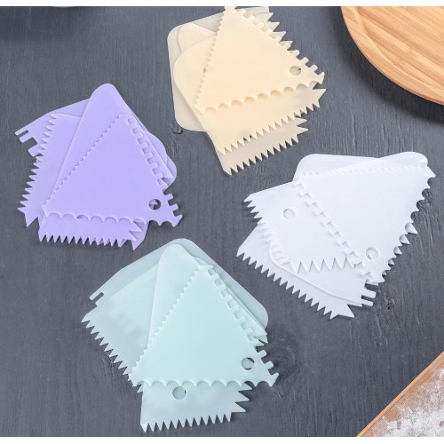 Набор кондитерских шпателей Доляна, 4 шт.(4021338)