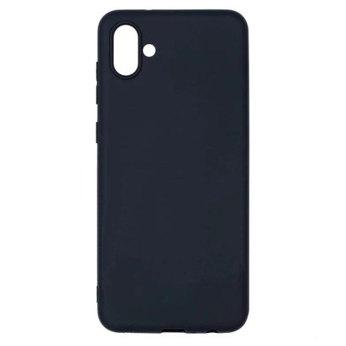 Бампер Samsung Galaxy A04 4G ZIBELINO Soft Matte с микрофиброй черный
