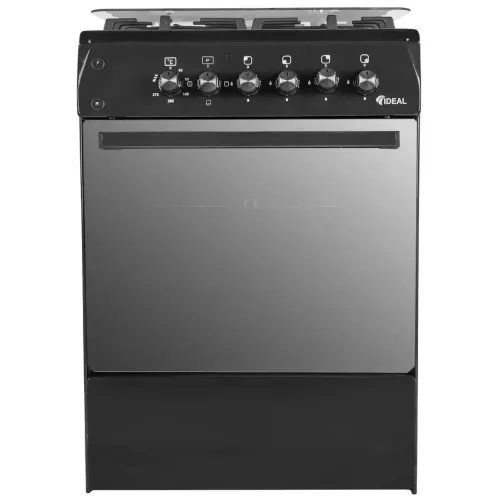 Газоэлектроплита IDEAL L 280 ГК чуг.черный (*11)