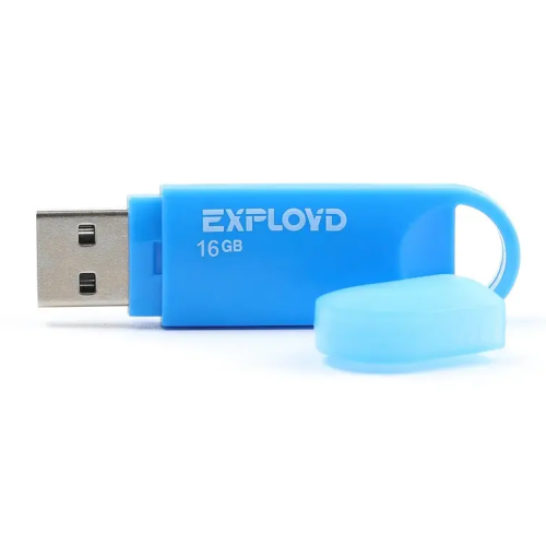 Карта USB2.0 16 GB EXPLOYD 570 синий