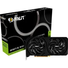 Видеокарта PALIT RTX4060 INFINITY 2 8G (NE64060019P1-1070L)