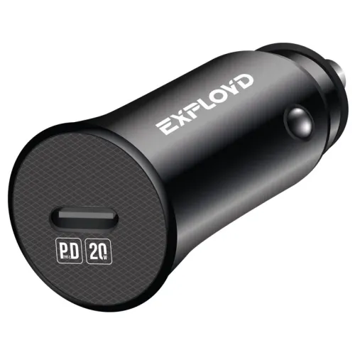 АЗУ EXPLOYD EX-Z-1350 ЗУ/3A/PD/20W/ чёрный
