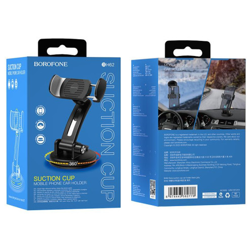 Автомобильный держатель Borofone BH62 Black Grey