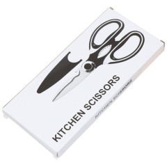 Ножницы кухонные Daniks, 21см, черные (JA20190613)