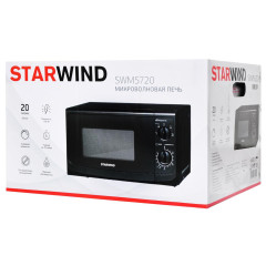 Микроволновая печь Starwind SWM5720, 20 л., черная (М)