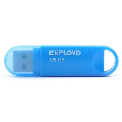 Карта USB2.0 128 GB EXPLOYD 570 синий