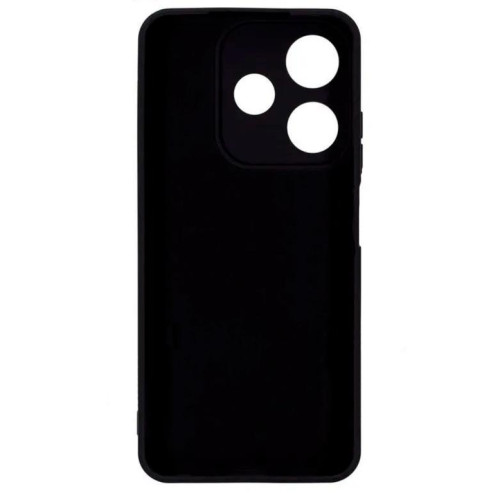 Бампер Tecno Spark 10C ZIBELINO Soft Matte черный с микрофиброй