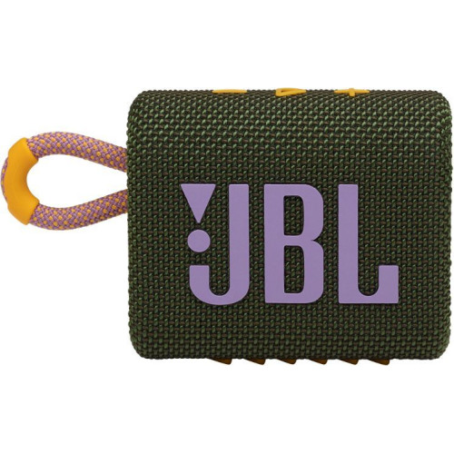 Акустика портативная JBL GO 3 зеленая