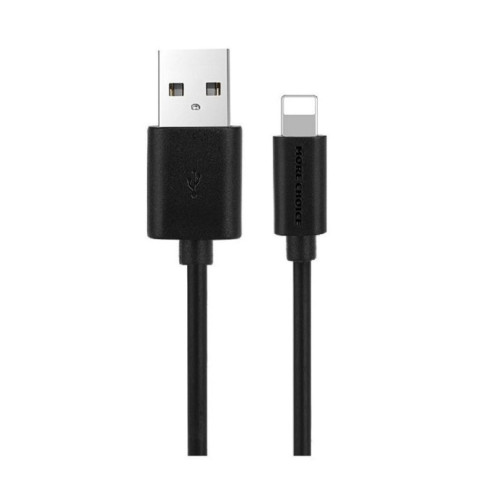 Кабель USB 2.0 A вилка - 8pin 1 м More choice K13i (Black)