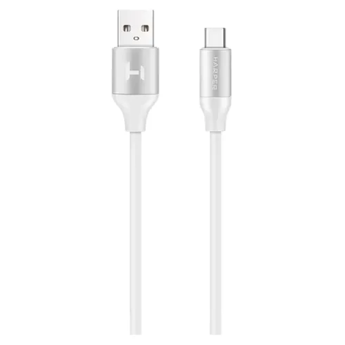 Кабель USB 2.0 A вилка - Type C 1 м HARPER BRCH-730 WHITE
