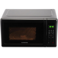 Микроволновая печь SUNWIND SUN-MW007, 20 л., черная (С)