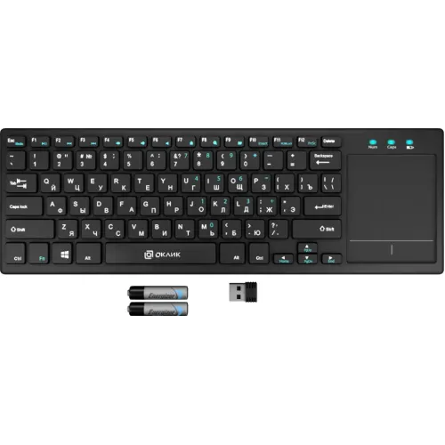 Клавиатура Oklick 830ST черный