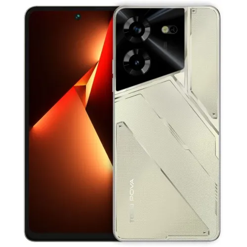 Сотовый телефон TECNO POVA 5 8/256GB Amber Gold/золотой