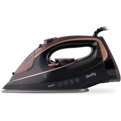 Утюг DOMFY DSC-EI605 черный/ золотистый