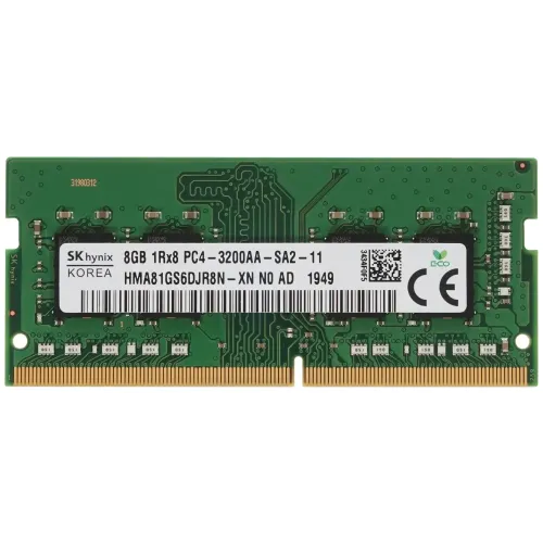 Память SO-DIMM DDR4 8192Mb 3200MHz Hynix HMA81GS6DJR8N-XN RESALE