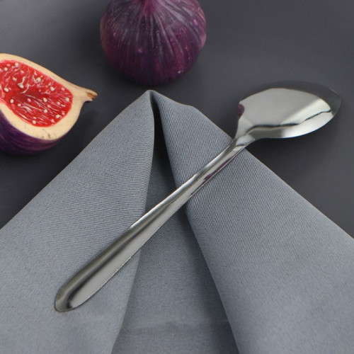 Ложка столовая, набор, «Весна», нерж., h=18 см, 12 пр.(3602653)