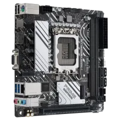 М/П SOC-1700 Asus PRIME H610I-PLUS-CSM Intel H610 2xDDR5 mini-ITX AC