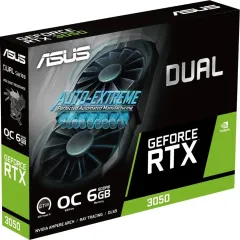 Видеокарта Asus RTX3050 6Gb DUAL 128bit 