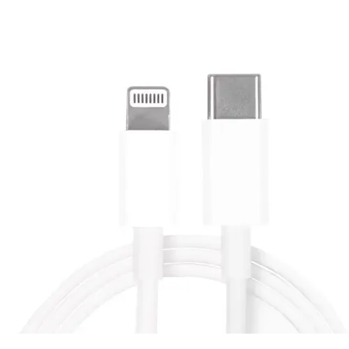 Кабель USB 3.0 Type-C Lightning 1 м ZIBELINO 20W, 3А, белый