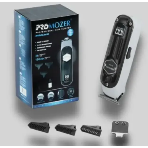 Машинка для стрижки PRO MOZER MZ-9853, черный (акб/сет)