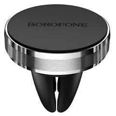 Автомобильный держатель Borofone BH8 магнитный серебро