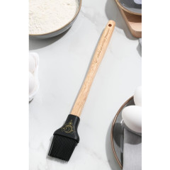 Кисточка Дорого внимание «Космос на кухне», силикон,, дер. ручка, 9.5 × 27 см (6258380)