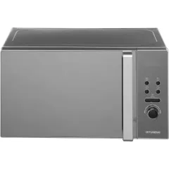 Микроволновая печь HYUNDAI HYM-D3002, 20 л., серебристая (Э/М)