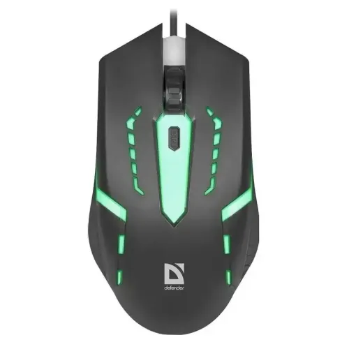 Мышь Defender Cyber MB-600L черный