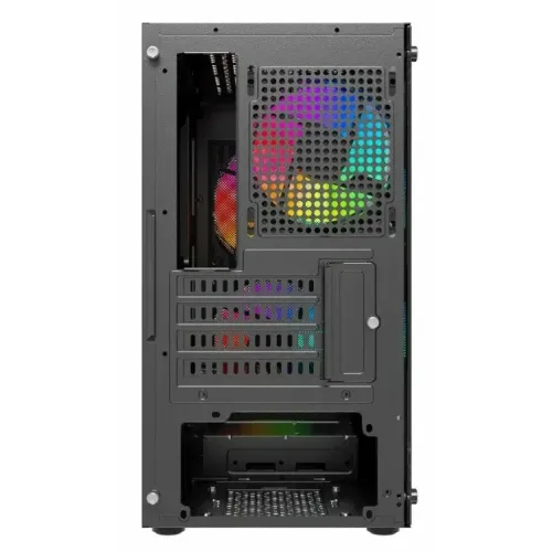Корпус POWERCASE Mistral Micro A3B ARGB,Tempered Glass, 2x 140mm ARGB PWM+1x 120mm ARGB PWM, чёрный