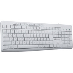 Клавиатура Oklick 305M белый USB