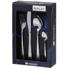 Набор столовых приборов Daniks Ripley, 24пр (347175)