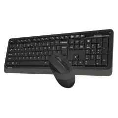 Клавиатура + Мышь A4 Fstyler FG1010  клав:черный/серый мышь:черный/серый USB Multimedia (*7)