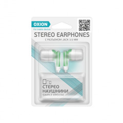 Наушники OXION EPO104 зелёные