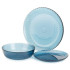 Набор столовый LUMINARC Idylle London Topaz, синий, 18пр.(Q4077)(396840)