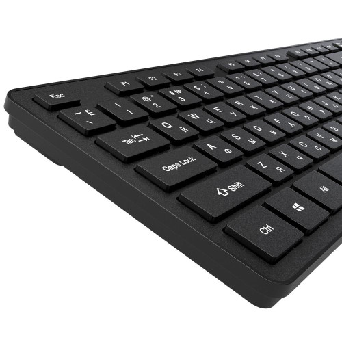 Клавиатура Maxvi KWS-01 Black беспроводная