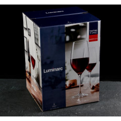 Набор бокалов для вина LUMINARC «Время дегустаций. Бордо», 580 мл, 4 шт (4589247)