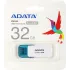 Карта USB2.0 32 GB A-DATA AUV240-32G-RWH белый/голубой