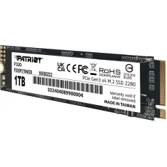 SSD M.2 1Tb Patriot P320P1TBM28 P320 2280