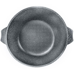 Кастрюля Мечта Гранит, алюм., 10 л., крышка стекло (410701)(362492)