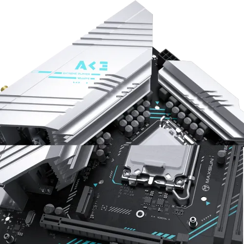 М/П SOC-1700 Maxsun MS-B760M GAMING WIFI ACE D4 B760 2xDDR4 1xPCIEx16 1xPCIEx1 2xM.2