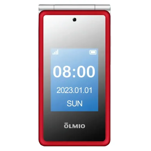 Сотовый телефон Olmio F50 красный (*9)