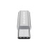 Переходник microUSB to Type-C Borofone BV4 серебро