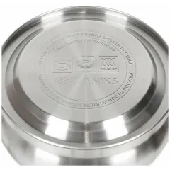 Чайник со свистком Daniks GS-04511, нерж., 3 л.