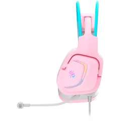 Гарнитура A4Tech Bloody G575 розовый/голубой 