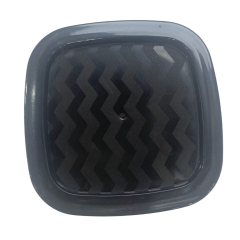 Контейнер пласт. GOOD&GOOD, квадрат, 1550 мл., серый/черная крышка