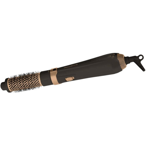 Фен-расческа Rowenta Hot Air Brush CF7826F0 черная/золотая