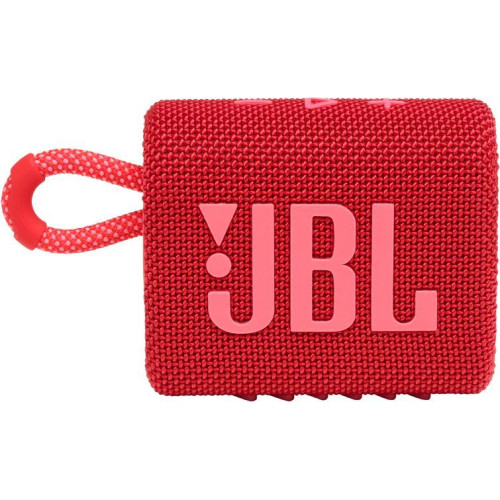 Акустика портативная JBL GO 3 красная