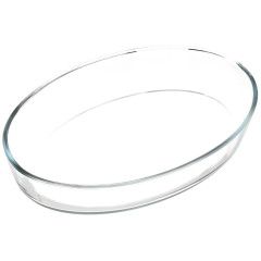 Форма для выпечки стекло DANIKS, овальная, 39.2х22.4х5.3 см, 4 л (HSAP40LT)(361438)